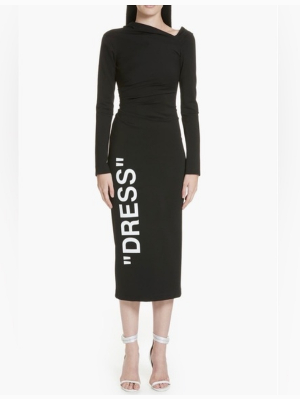 HostpickOffWhite Long Dress Nwt